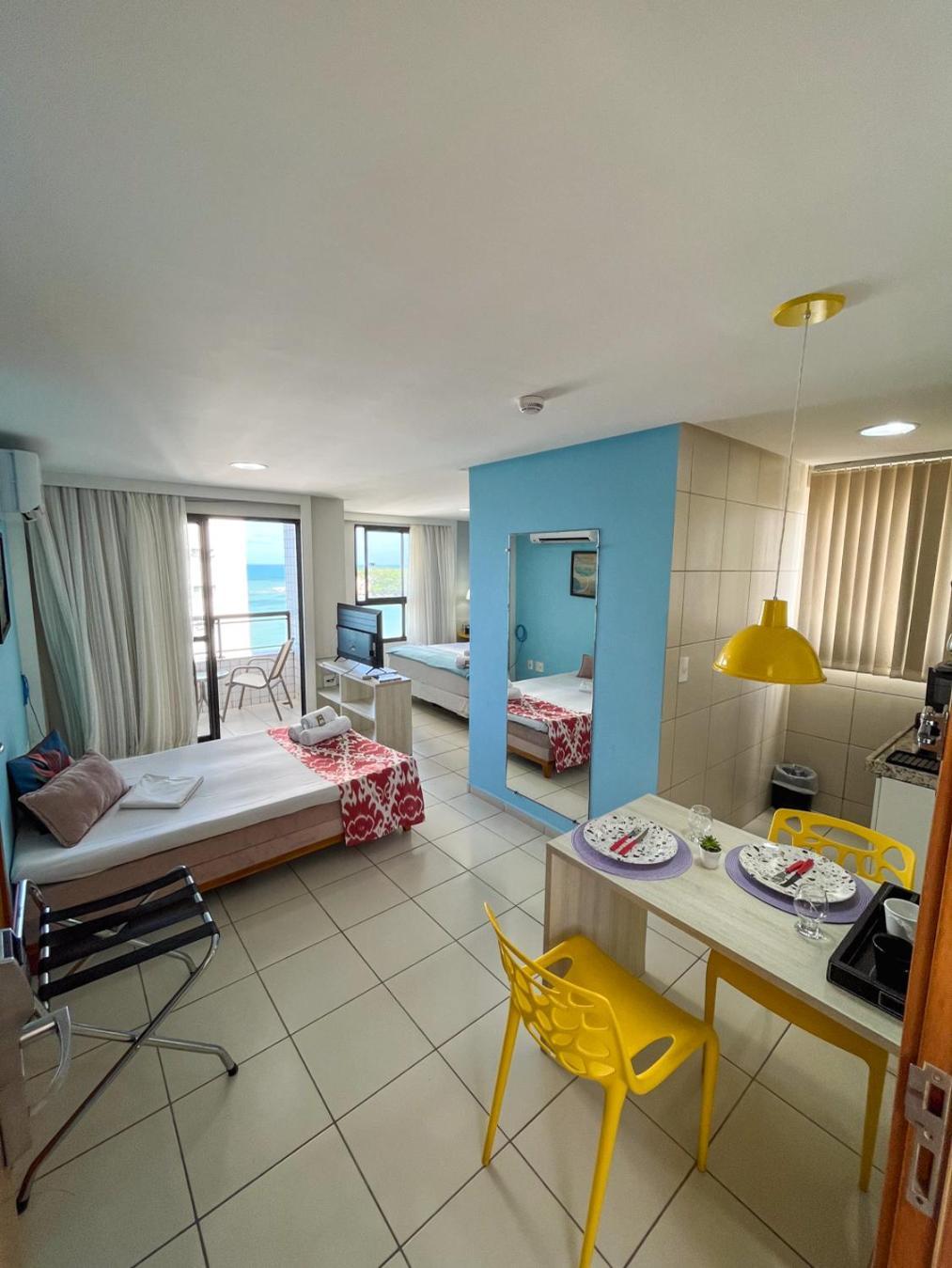 Ponta Negra Flats Confort Accommodations Vista Para O Mar Natal Kültér fotó